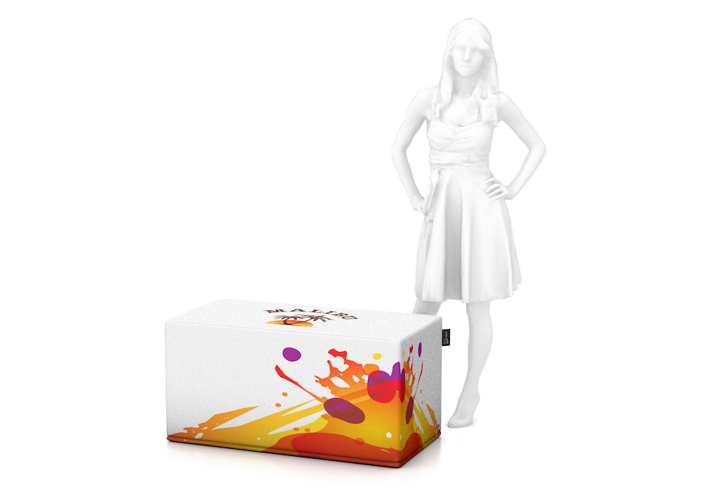 my-lounge.de Sitzwürfel Cube 50x2, vollflächig bedruckt